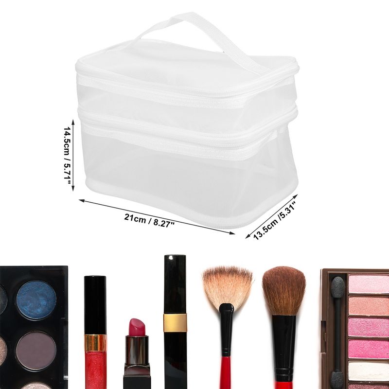 Unique Bargains Travel Waterproof Polyester Makeup Bags and Organizers, 4 of 7