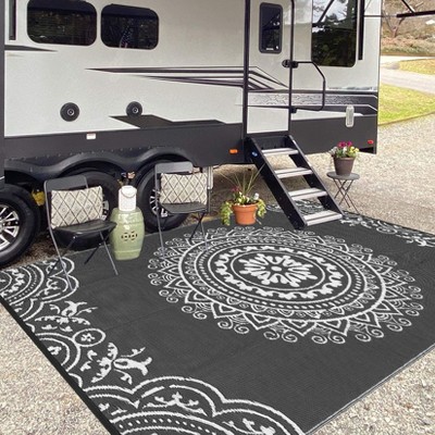 Garvee Reversible Mats, Plastic Straw Rug, Large Floor Mat for Outdoors