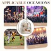 Anti-theft Clear Backpack, Small Mini Clear Bag for Sport Event Concert with Cute Fur Ball - 2 of 4