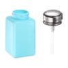 Unique Bargains Alcohol Liquid Nail Polish Remover Press Pumping Dispenser Empty Bottle 2 Pcs - 3 of 4