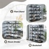 Runesay 5 Tier Bookcase Home Office Open Bookshelf, Vintage Industrial Style Shelf with Metal Frame - 4 of 4