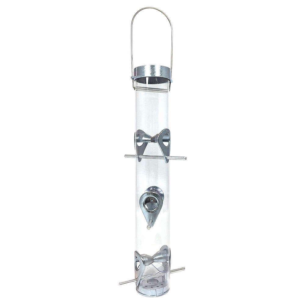 UPC 021964101008 product image for Droll Yankees A-6F Classic Bird Feeder for Sunflower Seed - Silver | upcitemdb.com