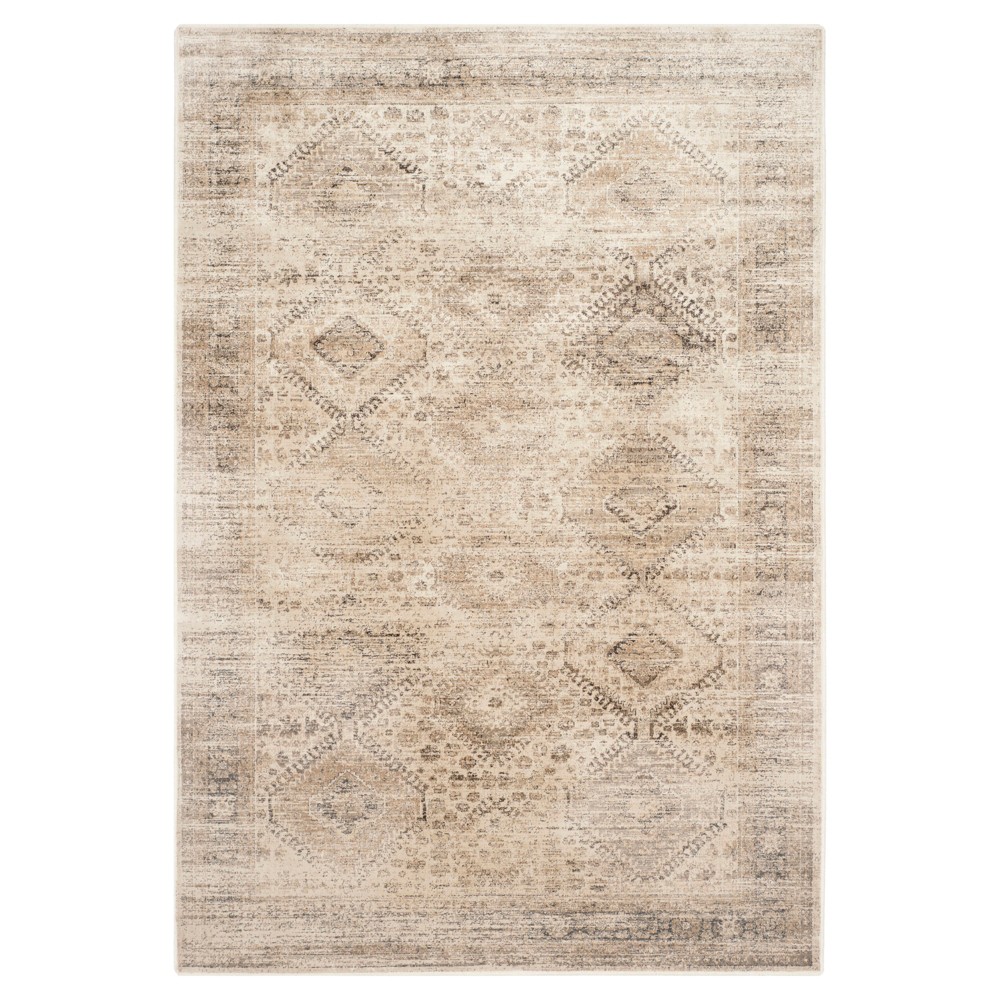 Maxwell Vintage Area Rug - Stone ( 5' 3in X 7' 6in ) - Safavieh