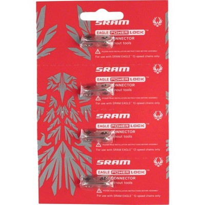 SRAM PowerLock Chain Link And Pin 12 Speed Silver Card/4