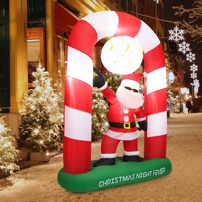 Tennessee Titans Santa Clause Yard Inflatable