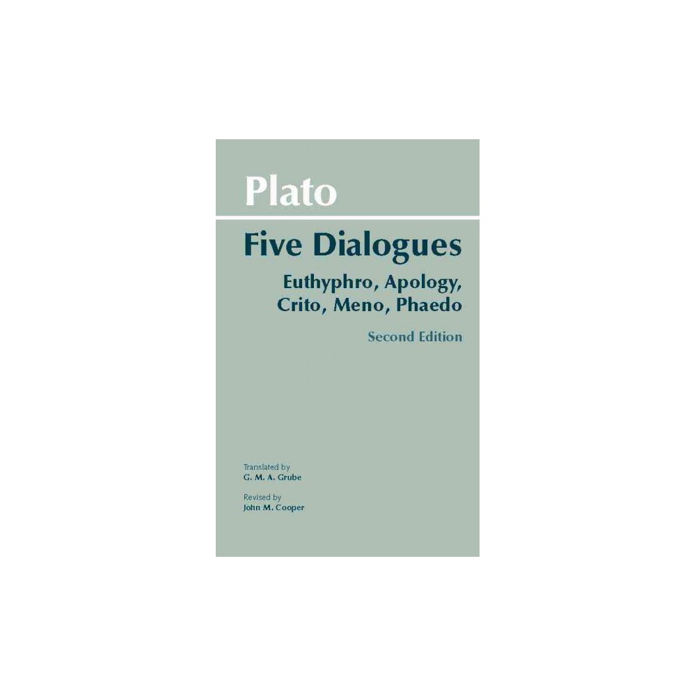 ISBN 9780872206335 product image for Five Dialogues - by Plato (Paperback) | upcitemdb.com