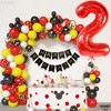KatchOn, Giant, Red Number 2 Balloon - 40 Inch | 2nd Birthday Balloons for Two Fast Birthday Decorations, Plim Plim Birthday Party Supplies - 2 of 4