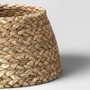 7" Natural Grass Woven Mini Christmas Tree Collar - Wondershop™: Wicker Style - 3 of 3
