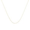 Haus of Brilliance 10K Gold 0.5 mm Slender & Dainty Fine Rope Chain Necklace - 2 of 4