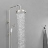 1-Spray Bathroom Outdoor Wall Bar Shower Kit with Tub Faucet and Double Cross Handle - 4 of 4