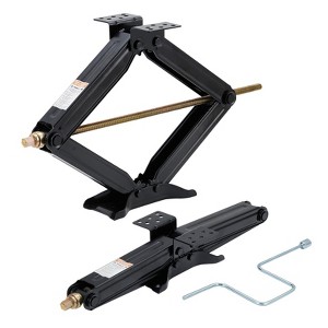 Car Jack, RV Jack - 24 Inch Scissor Lift Jack 7500 Lbs Heavy Duty, Portable with Handle for Sedan/SUV/Truck/RV, Stabilizing for Tire Repair - 1 of 4