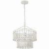 Crystorama Lighting Tiana 1 - Light Pendant in  Matte White - 3 of 4