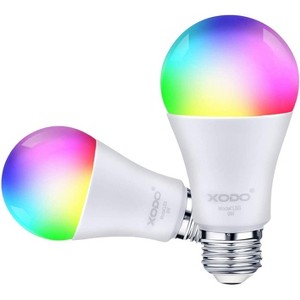 XODO LB3 Smart WiFi Light Bulb, LED Color, App Controlled - 1 of 2