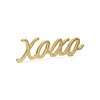 Cheung's Milena Cast Iron Gold Finish Table Décor - XOXO - 3 of 4
