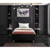 Meridian Furniture,Ghost Velvet Bed - 3 of 4