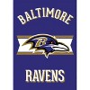 Briarwood Lane Retro Baltimore Ravens Garden Flag NFL Double-Sided 18" x 12.5" - image 3 of 3