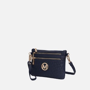 MKF Collection Roonie Milan M Signature Crossbody Wristlet Bag by Mia K - 1 of 4