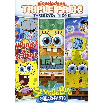 Spongebob Squarepants: Truth or Square/Who Bob What Pants/Whale Of A Birthday (DVD)