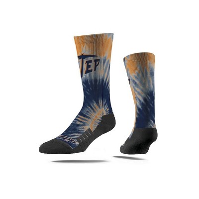 NCAA UTEP Miners Tie-Dye Adult Crew Socks - M/L