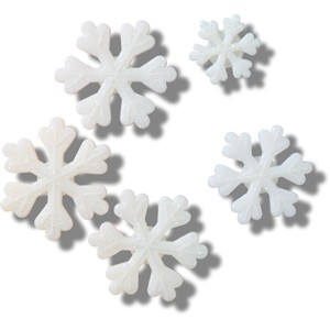 Crocs Jibbitz Snowflakes 5 Pack - 1 of 4
