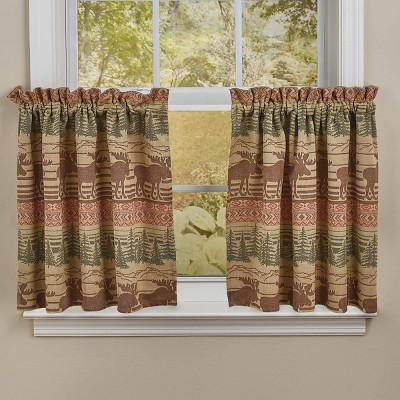 Park Designs Moose Jacquard Tiers 72'' x 24"