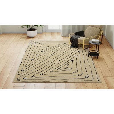 Rugs America Cadence CN70B Contemporary Geometric Area Rug