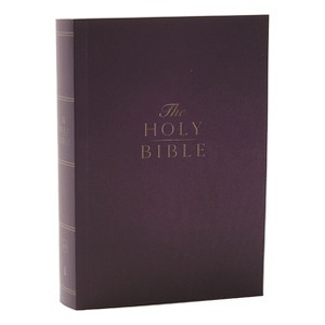KJV Holy Bible: Compact with 43,000 Cross References, Purple Softcover, Red Letter, Comfort Print: King James Version - by  Thomas Nelson (Paperback) - 1 of 1