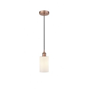 Clymer - 1 Light Cord Hung Mini Pendant In Modern Style-9.63 Inches Tall and 3.88 Inches Wide - 1 of 1
