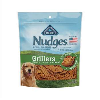 Blue Buffalo Nudges Grillers Natural Dog Treats with Chicken - 16oz