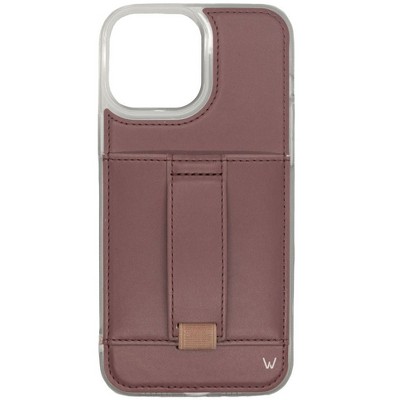 Walli Cases Huckleberry Phone Case with Wallet and Finger Strap
