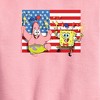 Boys' - SpongeBob SquarePants - Patrick Sparkers Flag Graphic Long Sleeve Fleece Sweatshirt - 2 of 4
