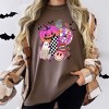 Simply Sage Market Women's Pumpkin Ghost Collage Short Sleeve Garment Dyed Tee - 2 of 2