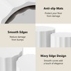 Nesting Coffee Table Set of 2, Modern Coffee Tables, Space-Saving Round Circle Coffee Tables - 3 of 4