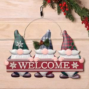 The Lakeside Collection Gnome Welcome Sign - 1 of 4