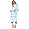 Casual Nights Women's Fleece Long Sleeve Plush Robe - 2 of 4
