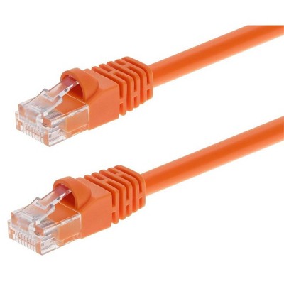 Monoprice Cat6 Ethernet Patch Cable - 5 Feet - Orange | Network ...