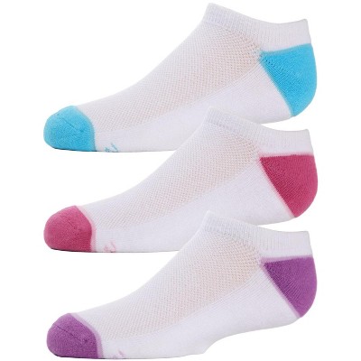 Memoi Unisex Kids No Show Sport Ankle Socks 3 Pack