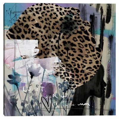 35" x 35" Turban Beauty by Nikki Chu Canvas Art Print - Masterpiece Art Gallery