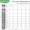 Zevemomo 5ft x 164ft Farm Fence,Wire Fence Rolls,Cattle Fence, Hog Wire Fence Panels,for Deer,Pig, Sheep Enclosure for Yard, Garden,Field Use-13 Gauge - 4 of 4