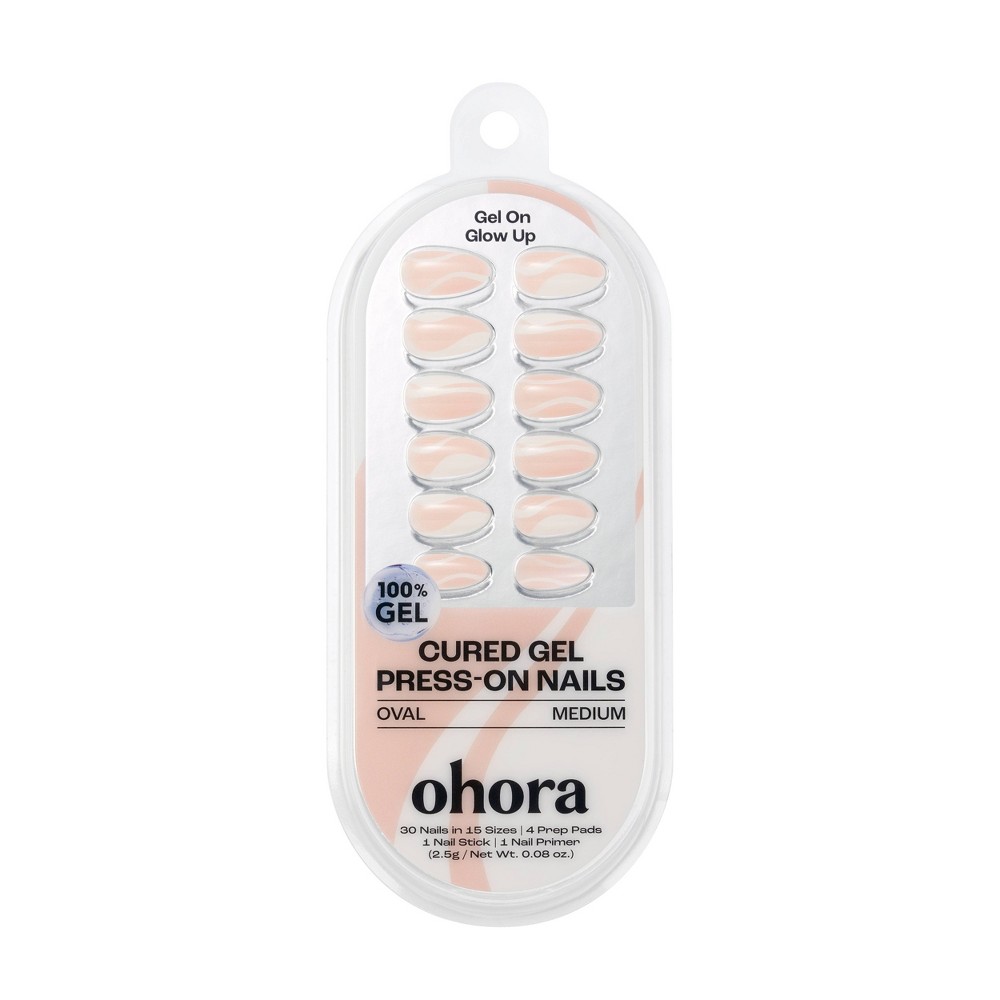 Ohora Gel Nail Art Gel Tip Press-On - Sway With Me - 30pc