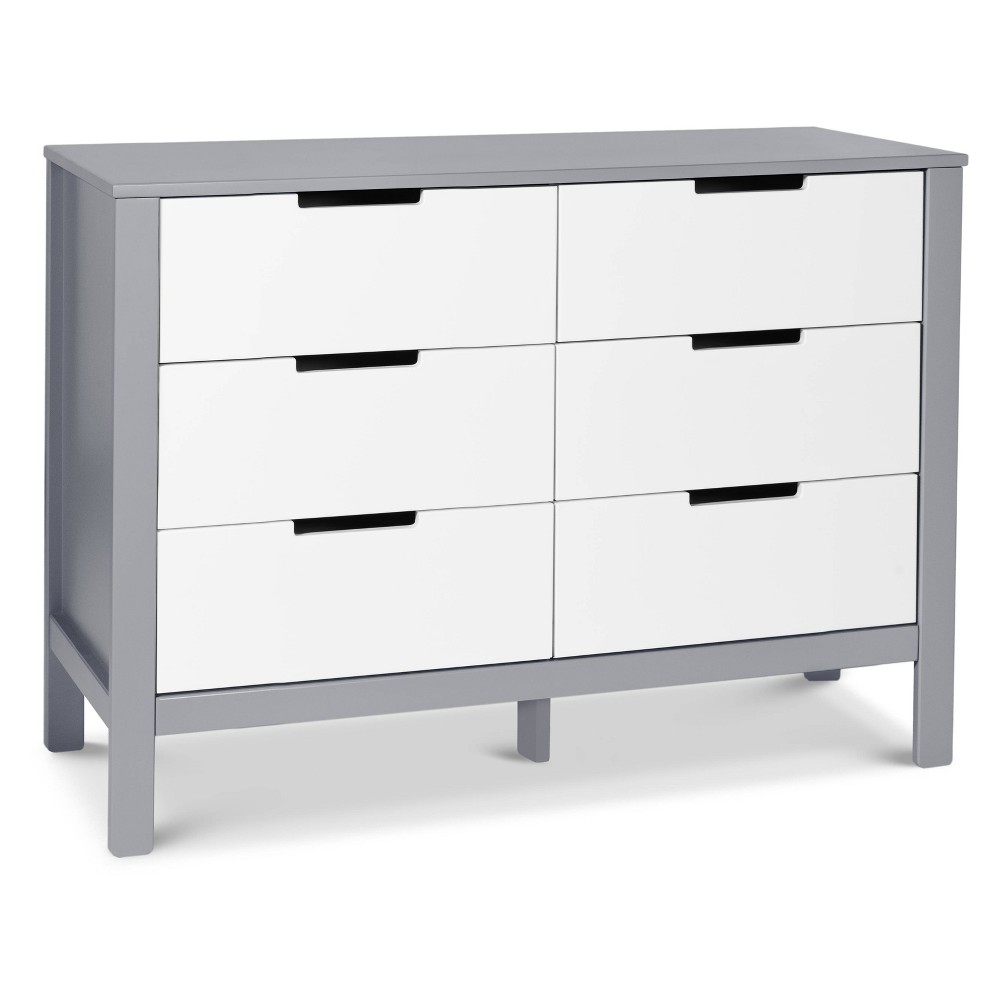Carter's by DaVinci Colby 6-Drawer Dresser - Gray and White -  52518485