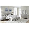 HomeStock Silver Trim Mirror with Contemporary Design – Elegant Bedroom Accent for a Polished Look - 2 of 4