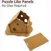 4E's Novelty Foam Gingerbread House Craft Kit (1 Pack) for Kids with Foam Stickers, Build & DIY Christmas Crafts for Kids & Toddlers - 4 of 4