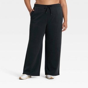 Women's Airy Sleek Wide Leg Sweatpants - All In Motion™ - 1 of 3