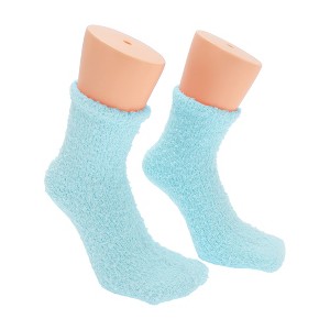 Unique Bargains Women's Thermal Sleep Cozy Socks 1 Pair - 1 of 4