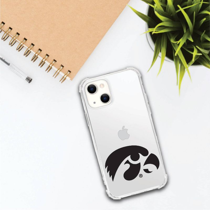 NCAA Iowa Hawkeyes Clear Tough Edge Phone Case - iPhone 13 mini, 3 of 5