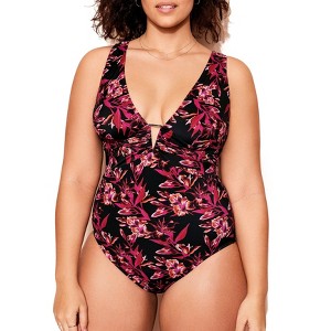 Adore Me Women's Andria One Piece Swimwear - 1 of 4