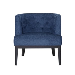 GDFStudio Evans Contemporary Fabric Tufted Accent Chair - 1 of 4