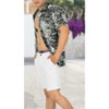 LA LEELA Mens Hawaiian Shirts Short Sleeve Button Down Shirt Men's Vacation Shirts Summer Beach Casual Aloha Shirts for Men Funny - 4 of 4