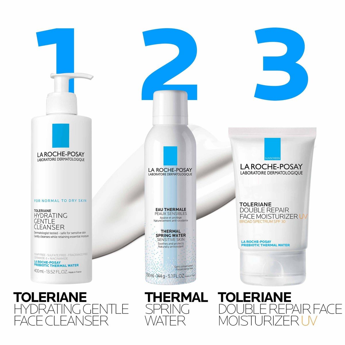 La Roche Posay Toleriane Face Moisturizer Sunscreen with Ceramide and Niacinamide - SPF 30 - thumbnail 7